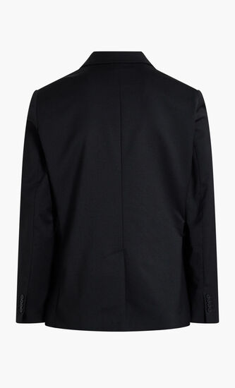 WOOL BLAZER W BELT
