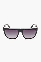 INJECTED SUN GLASSES M SHINY BLACK GRADIENT SMOKE