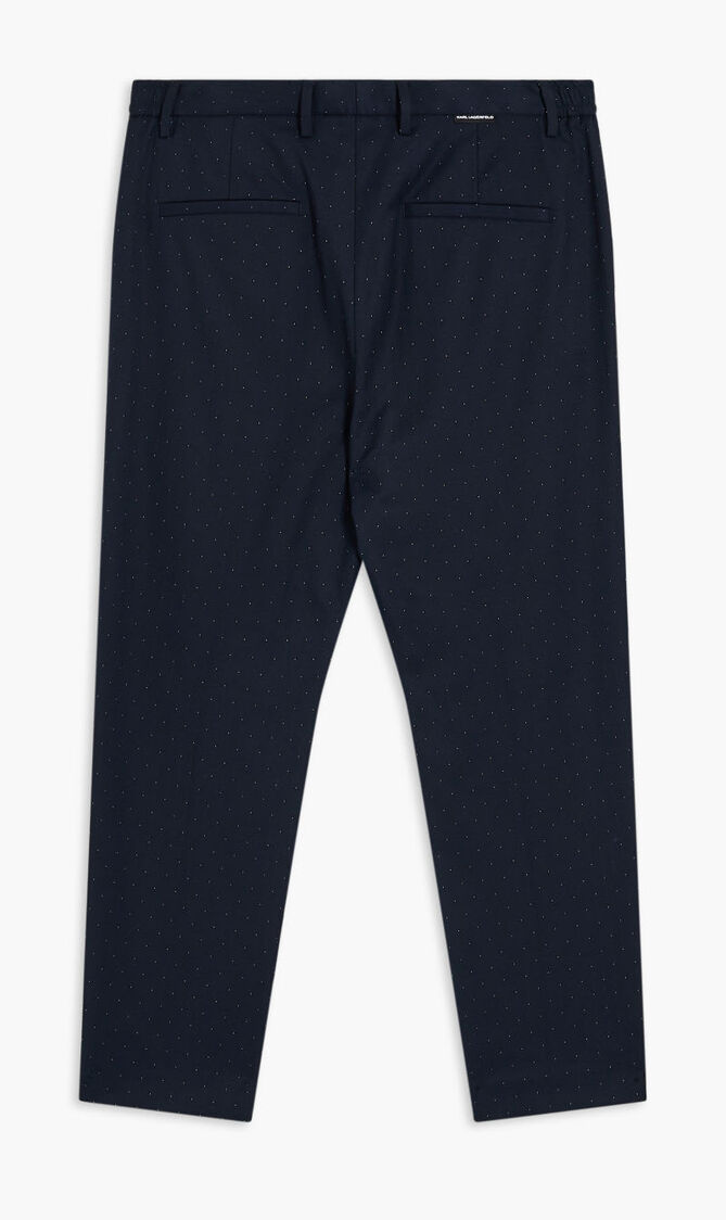 TAILORED POLKA DOT PANTS