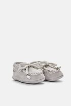 LACE UP SUEDE LEATHER LOAFER