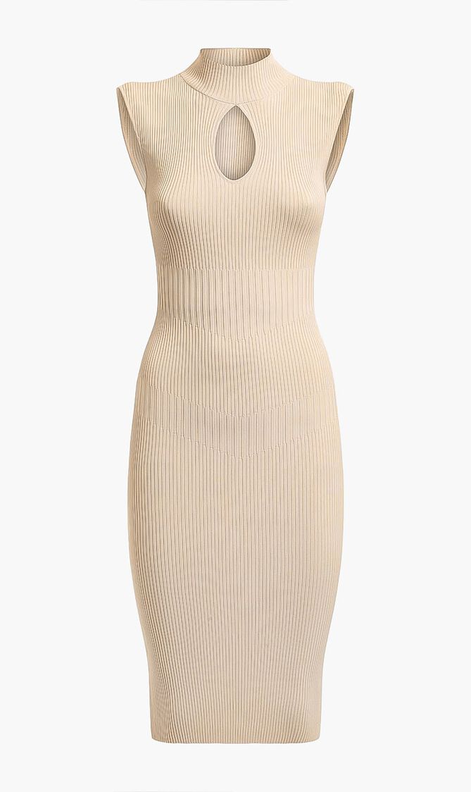 Marion Ribbed Sweater Dress