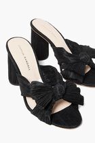 PENNY PLEATED KNOT MULE