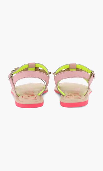 Heart Applique Sandals