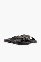 SANDALS XOVER GRECA STRAP LTHR