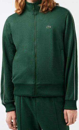Paris Pique Zip Front Track Jacket