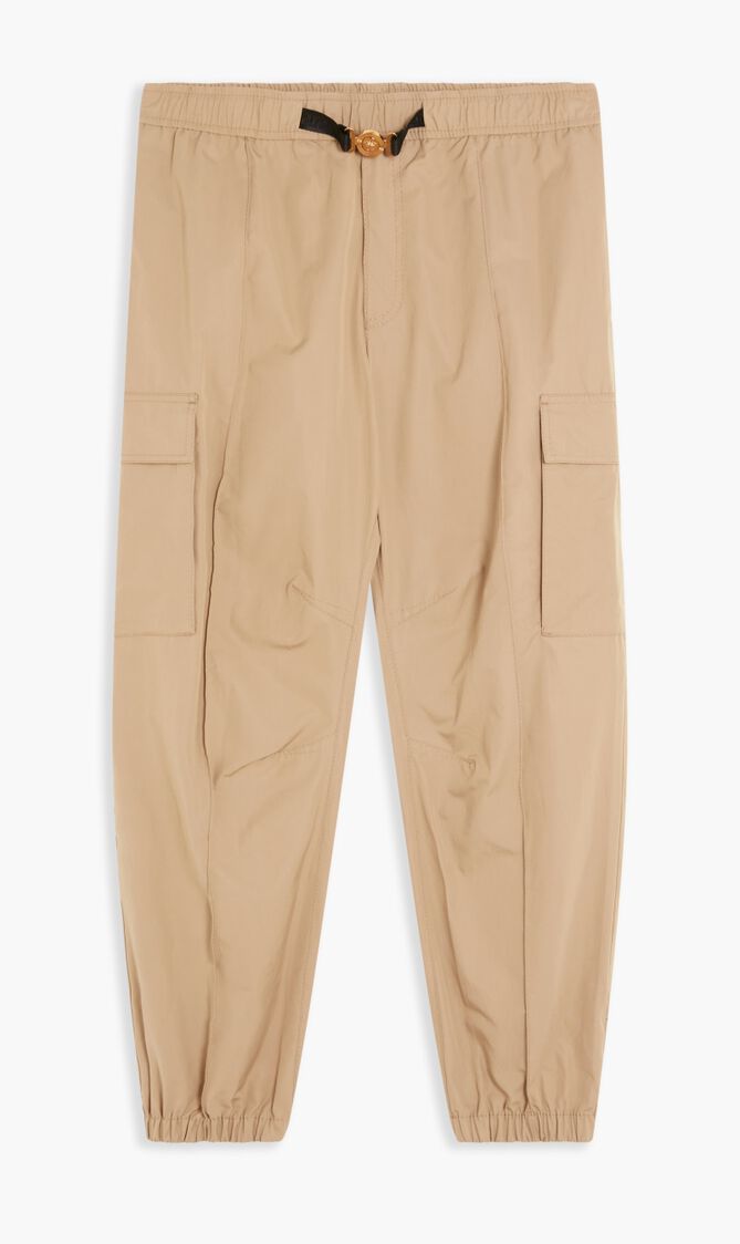 PANTS INFORMAL CTTN PPLN BIGGIE WAIST ZIP POCKET LOOSE FIT