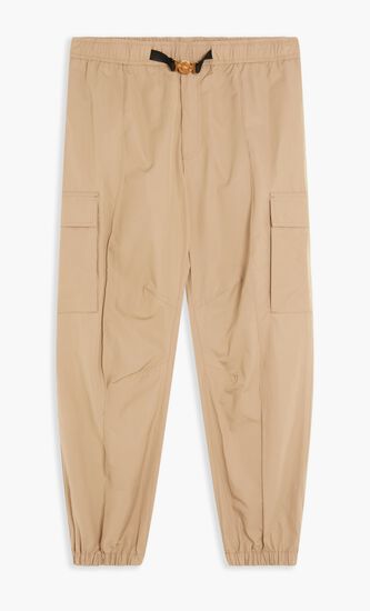 PANTS INFORMAL CTTN PPLN BIGGIE WAIST ZIP POCKET LOOSE FIT