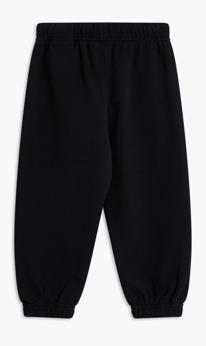 PA SMILEY BRUSH SWEATPANT BLACK LEMON YE
