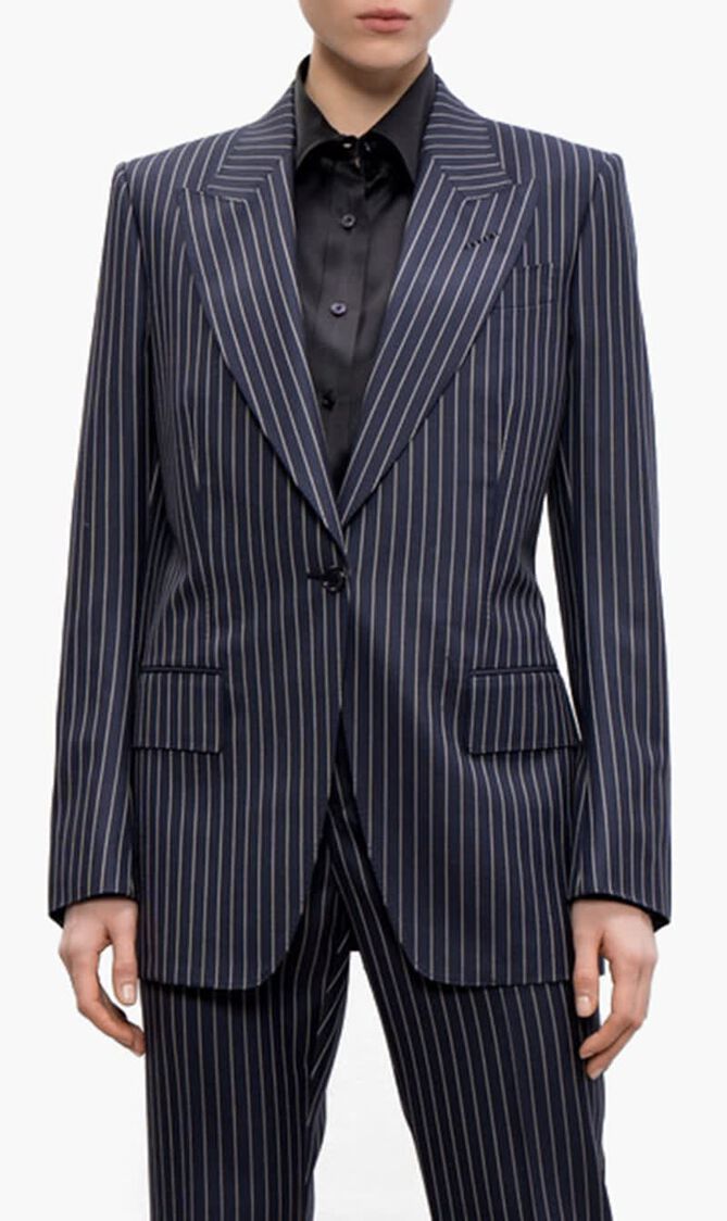 Striped Blazer