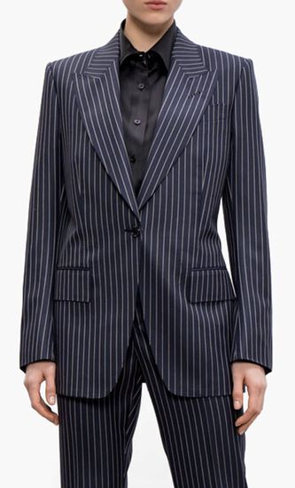 Striped Blazer