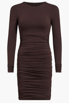 STR JERSEY LS RUCHED
