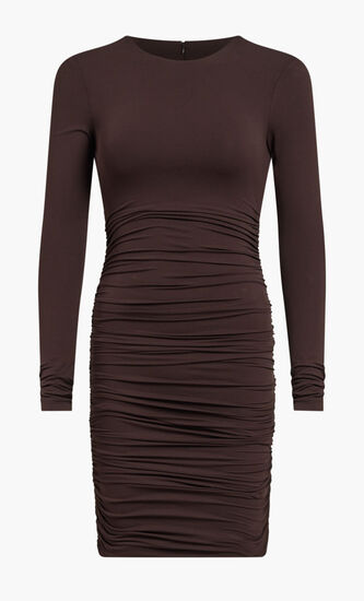 STR JERSEY LS RUCHED