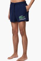 Croc Print Swim Trunks