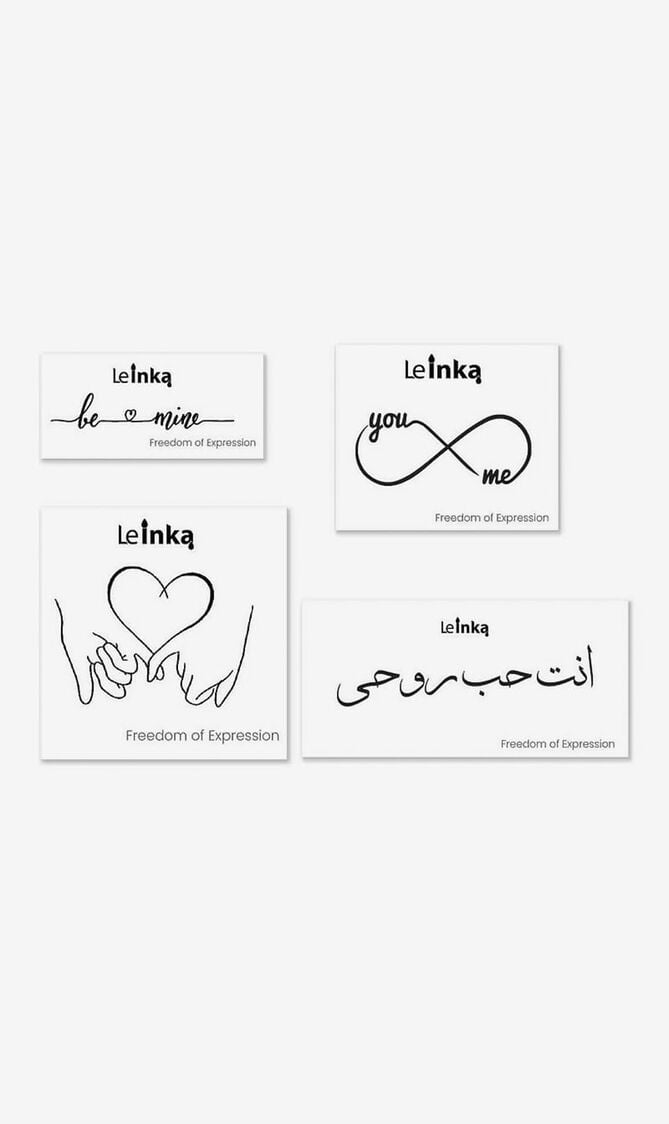 Love Collection Tattoo Bath Accessories