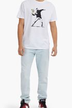 SS BSC FLOWER STENCIL TEE