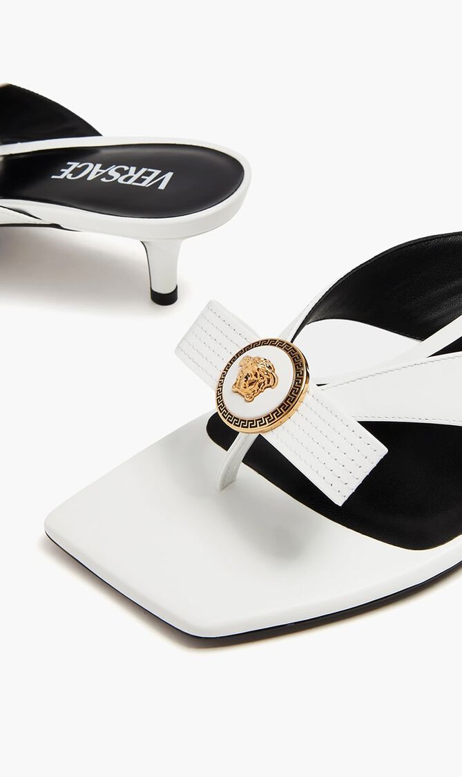 SANDAL T45 PATENT CALF LEATHER