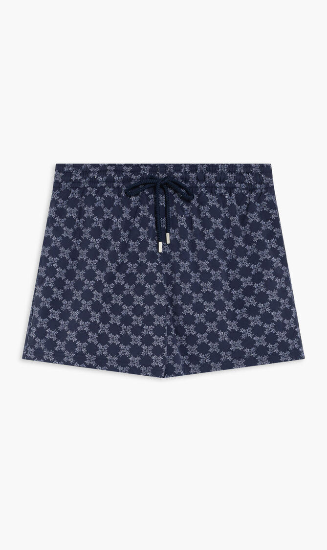 MOORISE MAILLOT DE BAIN CR24 MONGRAM STRCH BLEU MARINE