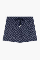 MOORISE MAILLOT DE BAIN CR24 MONGRAM STRCH BLEU MARINE