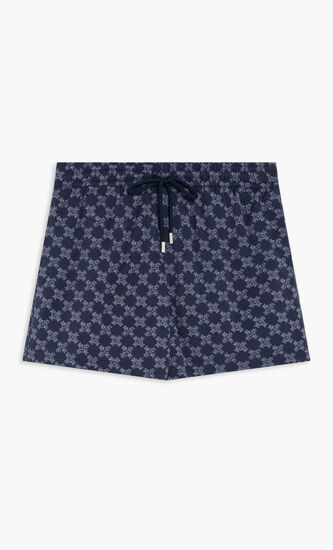 MOORISE MAILLOT DE BAIN CR24 MONGRAM STRCH BLEU MARINE