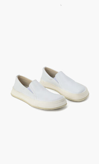 Slip-on Leather Trainers