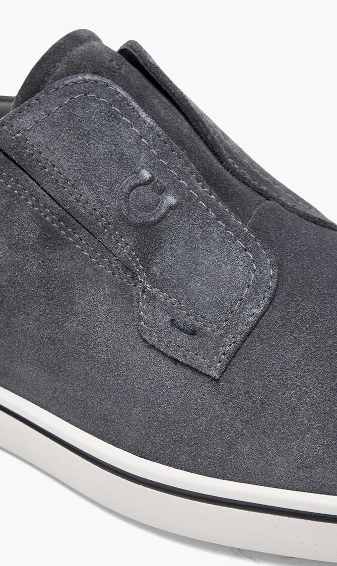 Suede Slip On Sneakers