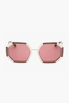 Patterned Pale Sunglasses
