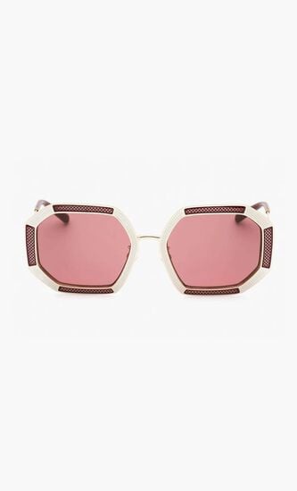 Patterned Pale Sunglasses