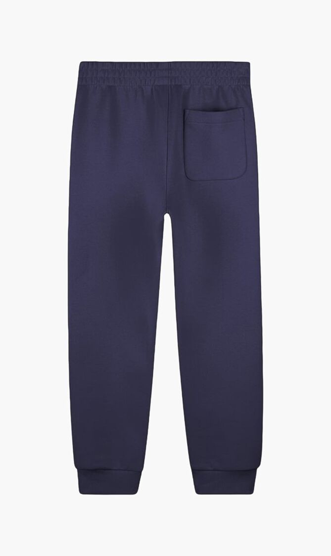 Elephant Logo Cotton Joggers