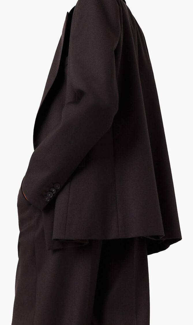 Double Breasted Wool Blazer