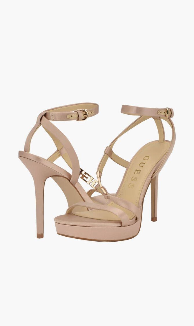 Lucier Satin Single Sole Sandals