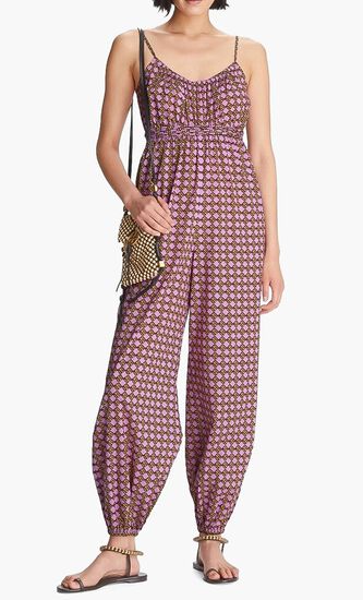 PRINTED JUMPSUIT