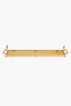 Extravaganza Serving Tray Rectangular Large Gold