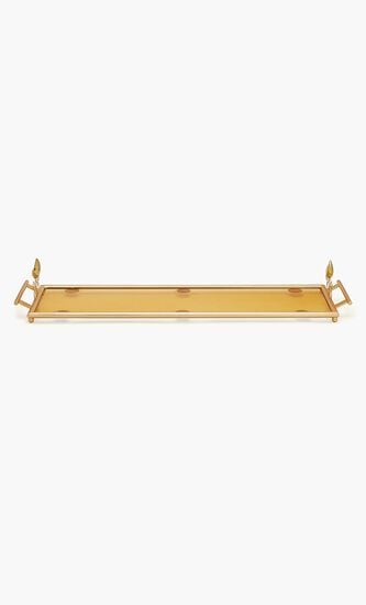 Extravaganza Serving Tray Rectangular Large Gold