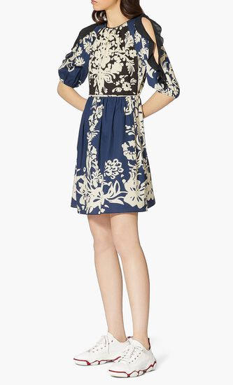 Flora Printed Cotton Dress