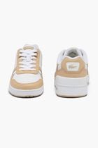 T-clip Contrasted Leather Trainers