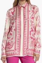 FORMAL SHIRT UNDERWATER BAROCCO BICOLOUR FOULARD ON SILK TWILL