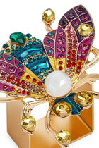 طقم حلقات مناديل المائدة جلام فلاي، متعدد الألوان - 4 قطع