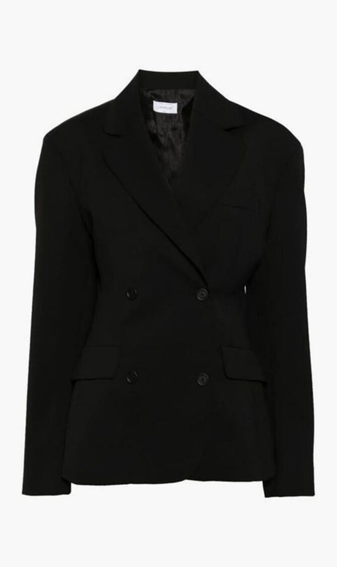WO BLEND ROUND DB JACKET BLACK BLACK