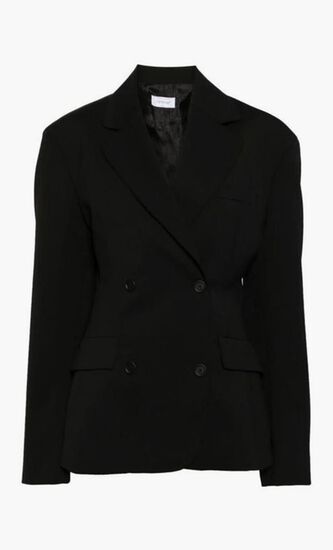 WO BLEND ROUND DB JACKET BLACK BLACK