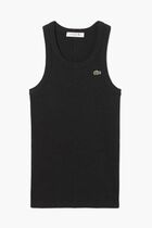 Slim Fit Ribbed Cotton Tank Top