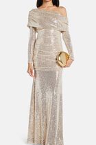 NOVA ONE SHOULDER ANKLE GOWN