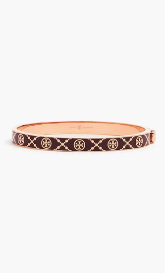 T Monogram Hinge Bracelet