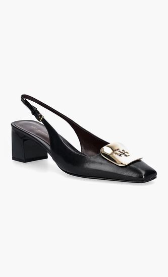Georgia Slingback Leather Pumps