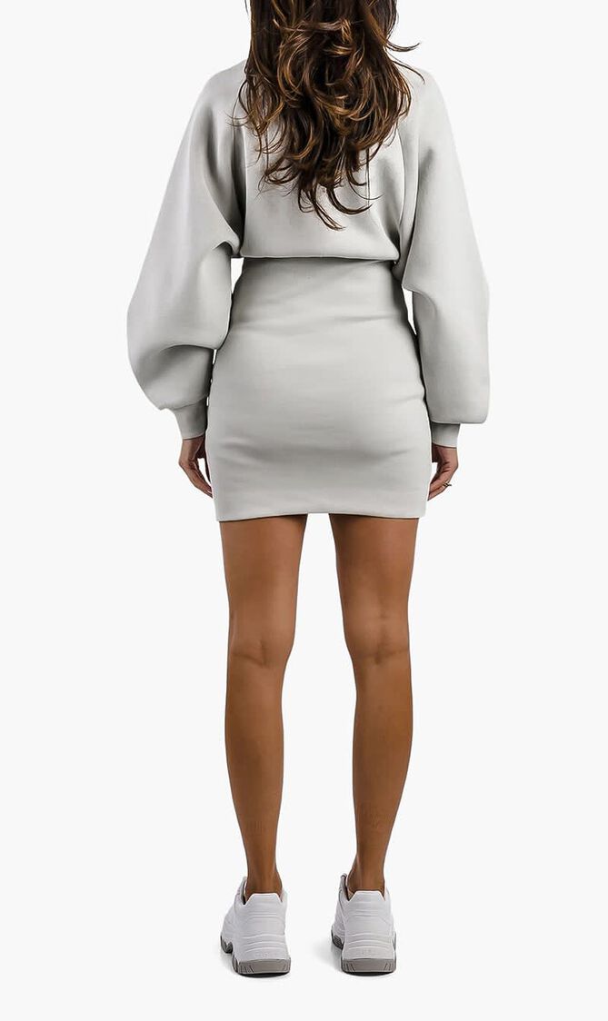 Zip Mini Dress