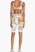 Weightless Printed Long Bike Shorts