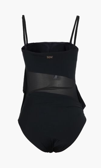 Noir Mesh Swimsuit