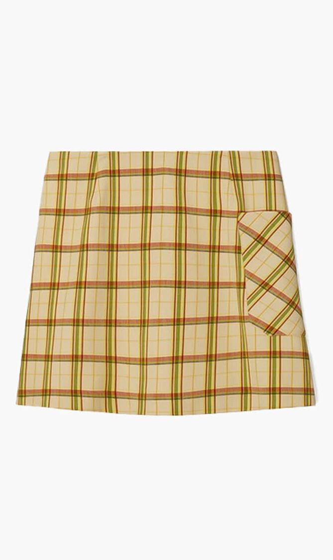 TORY SPORT YARN-DYED TWILL GOLF SKIRT