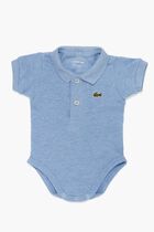 Organic Cotton Piqué Bodysuit