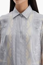 FORMAL SHIRT COUPE DES DIEUX BAROCCO FOULARD ON RESPONSIBLE SILK TWILL