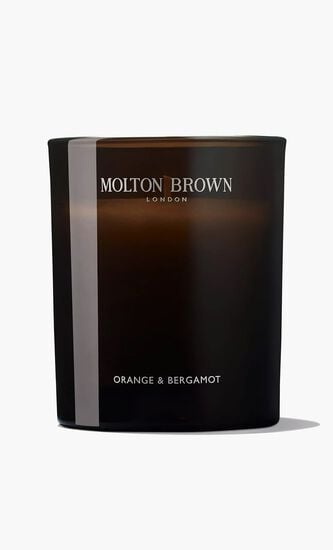 Orange & Bergamot Signature Candle, Single Wick